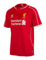 Nueva equipacion del Liverpool 2014 - 2015 baratas