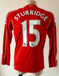 Nueva equipacion Sturridge del Liverpool 2014 2015 baratas