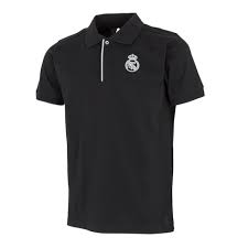 Camisetas Polo Real Madrid negro baratas 2014 2015 tailandia