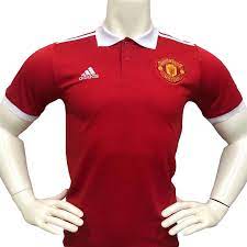 Camisetas Polo Man United rojo baratas 2014 2015 tailandia